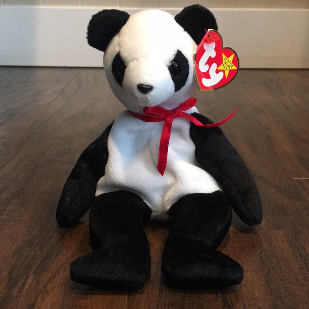 RETIRED/RARE Ty Beanie Baby FORTUNE Bear ERRORS With Tags